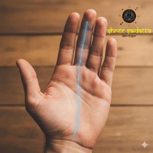 Fate Line in Palmistry