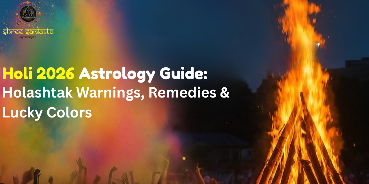 Holi 2026 Astrology Guide: Holashtak & Zodiac Colors