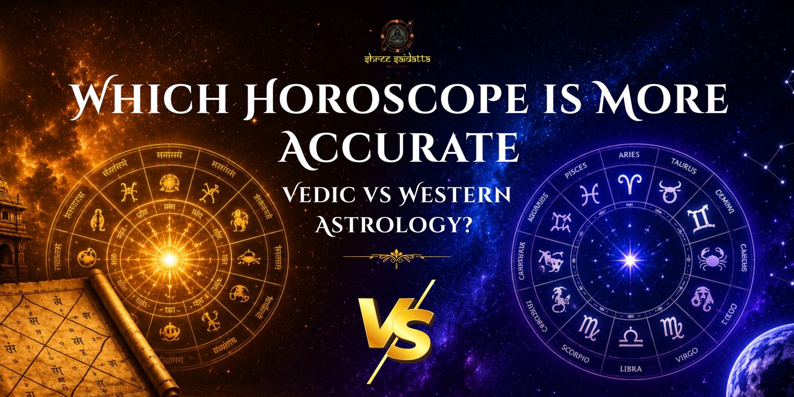 Which Horoscope is More Accurate – Vedic vs Western Astrology