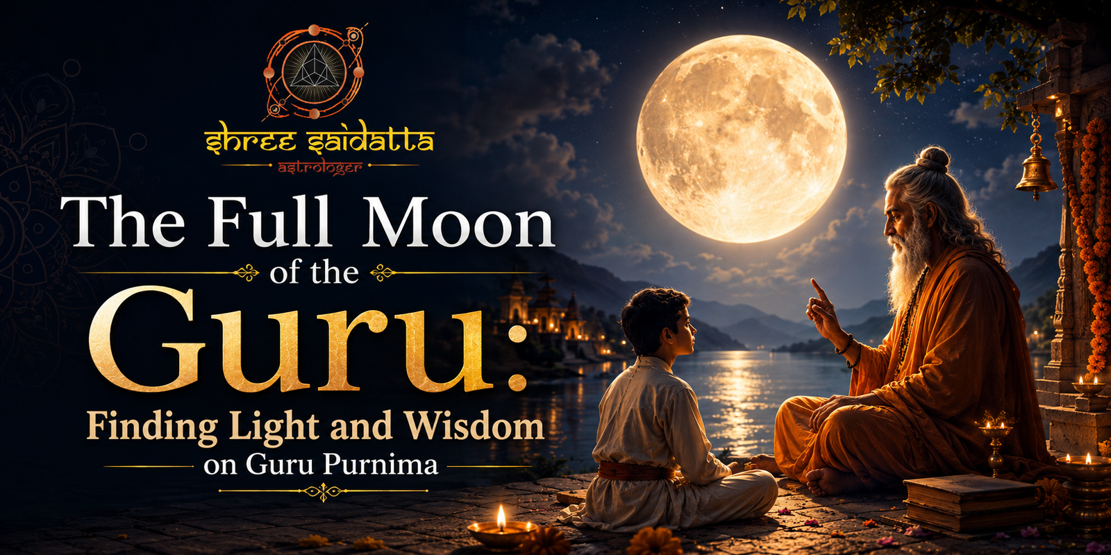 The Full Moon of the Guru Finding Light and Wisdom on Guru Purnima