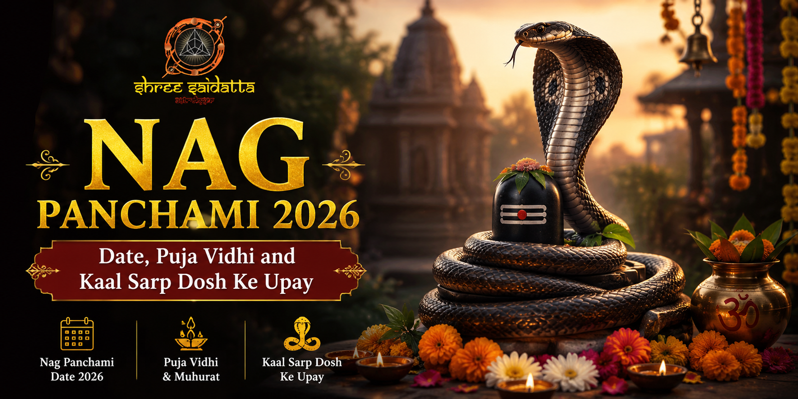 Nag Panchami 2026: Date, Puja Vidhi and Kaal Sarp Dosh Ke Upay
